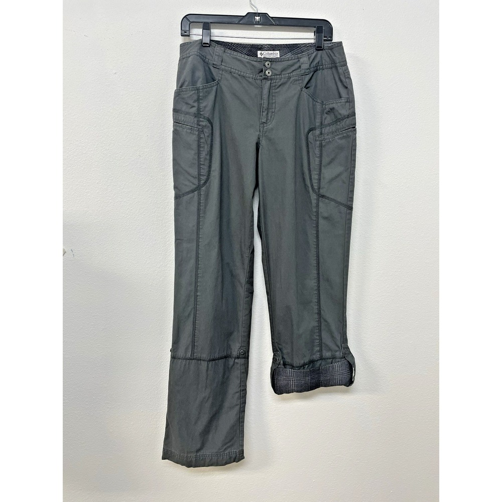 Columbia Sportswear Co.  Adjustable Pants Capri Hiking Walking Casual SZ 10